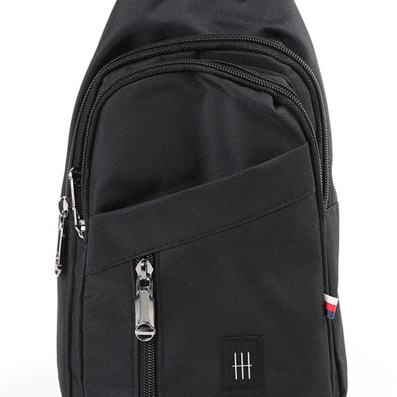 Crossbody Travel Sling Bag With Adjustable Straps Charcoal - Picture 2 of 5